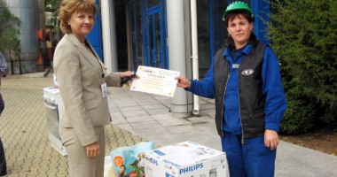 Otilia Leu a câștigat "aurul" în concursul de sănătate și securitate în muncă, din SNC - 3