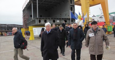 Șantierul Naval Constanța construiește o macara plutitoare autopropulsată pentru Ucraina - 2