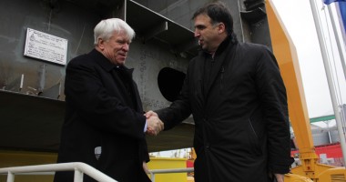 Șantierul Naval Constanța construiește o macara plutitoare autopropulsată pentru Ucraina - 6