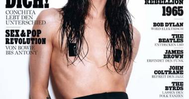 ȘOC! Conchita Wurst A POZAT TOPLESS pentru Rolling Stone / GALERIE FOTO - 2