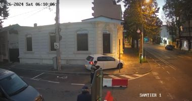 Stire din Eveniment : Inconștiență sau tupeu? Un șofer băut din Constanța a ținut morțiș să intre cu mașina pe o stradă închisă