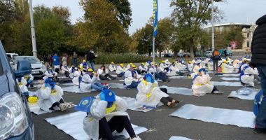 „Solidaritatea Sanitară” protestează din nou în Piața Victoriei