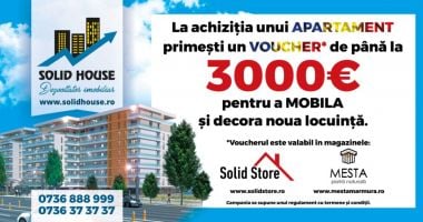 Stire din Economie : „Solid House”, surprize pentru cei care cumpără o locuinţă în luna noiembrie