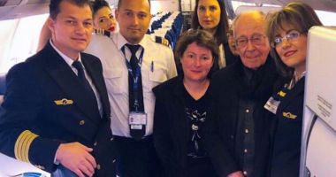 TAROM i-a oferit lui Mihai Șora un abonament viager după sesizarea făcută de filosof