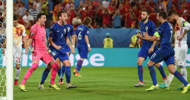 Croația învinge Spania și câștigă grupa D. În optimi Spania – Italia - GALERIE FOTO - 3