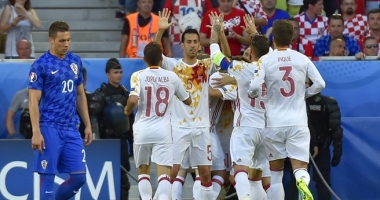Croația învinge Spania și câștigă grupa D. În optimi Spania – Italia - GALERIE FOTO - 5