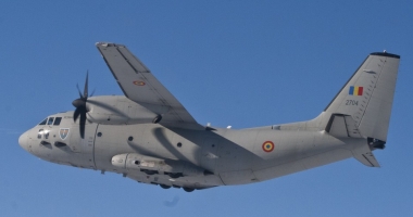 Avion Spartan, trimis pentru a stinge incendiul din Șvinița