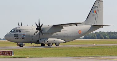 Stire din Eveniment : European Spartan 2019. Exercițiu complex efectuat la Baza Boboc cu aeronava C-27J Spartan