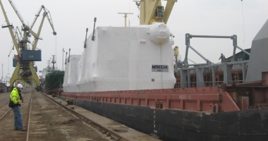 Spectacol de inginerie navală în portul Constanța - 2
