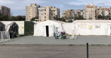 Stire din Social : Spitalul Militar Mobil de pe stadionul Portul a devenit funcţional. Opt pacienţi suspecţi, internaţi