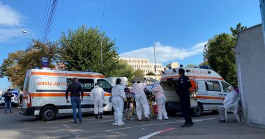 Spitalul modular de pe stadionul Portul, redeschis pentru pacienți evacuați din Spitalul de Boli Infecțioase