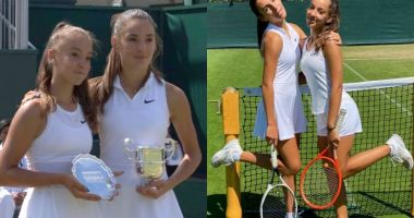 Stire din Sport : Românca Alexia Tatu, campioană Wimbledon Under-14, după ce a întânit-o în finală pe conaționala sa, Andreea Soare