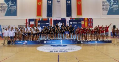 Diana Șamanț, handbalistă în echipa Universității Ovidius din Constanța, desemnată MVP la Campionatul European Universitar 2023 - 3