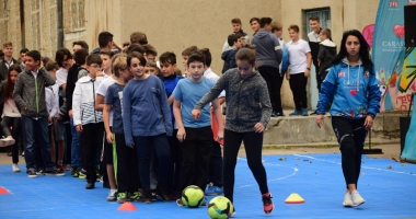 "Caravana Sănătate prin Sport", escală la Liceul Teoretic "Ovidius" - 11