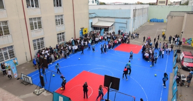 "Caravana Sănătate prin Sport", escală la Liceul Teoretic "Ovidius" - 4