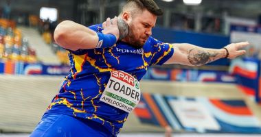 Stire din Sport : Atletul Andrei Rareş vrea să cucerească titlul mondial la aruncarea greutăţii