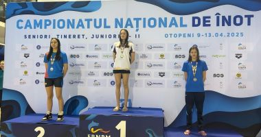 Stire din Sport : O elevă a Liceului ”Callatis” a cucerit şapte medalii la Campionatele Naţionale de Nataţie de la Otopeni