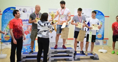 Jucătorii constănțeni de squash, pe podiumul Cupei West Side - 3