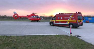 Stire din Eveniment : Bebeluși transportați de urgență la spital cu elicoptere MAI
