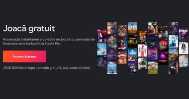 Stire din Tehnologie : STADIA disponibilă acum şi în România