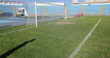 Cum arată stadionul "Farul" cu două zile înainte de startul Ligii a II-a - 2