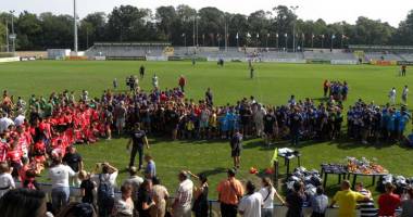 Stadionul "Mihail Naca",  gazda turneului de mini-rugby "Trofeul Tomis"