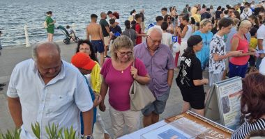 Stire din Cultură-Educație : Săptămâna Spiritualității Marinărești. Standuri în fața Comandamentului Flotei