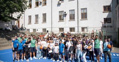 Starurile baschetului 3x3 mondial în vizită la Colegiul Național Mihai Eminescu din Constanța - 3