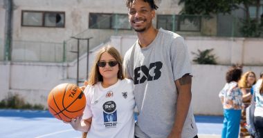 Starurile baschetului 3x3 mondial în vizită la Colegiul Național Mihai Eminescu din Constanța - 4