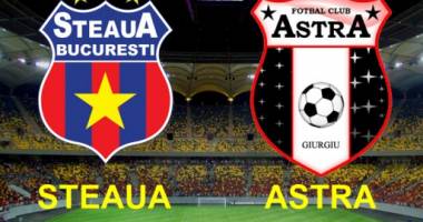 Stire din Sport : A fost marcat un singur gol în partida Steaua-Astra