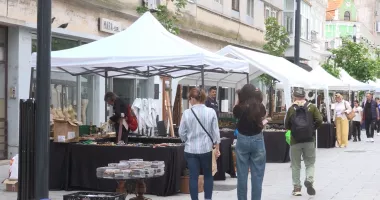 Strada Ștefan cel Mare, altfel. Târg pe pietonală pentru constănțeni
