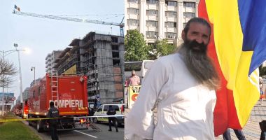 Stire din Eveniment : Stegarul Dac, susținătorul lui Călin Georgescu, s-a urcat din nou pe un stâlp în fața Parlamentului