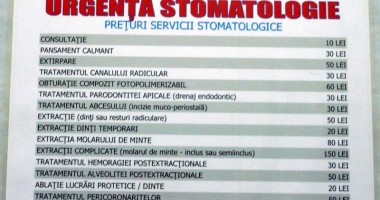 Ne putem trata dantura la Spitalul Județean? - 2