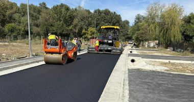Stire din Politică-Administrație : Lucrările de modernizare a străzii Prundului din orașul Cernavodă se apropie de final