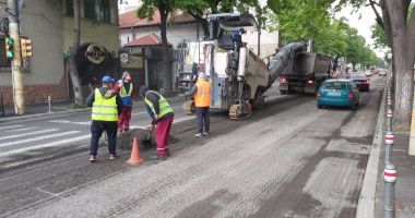 Stire din Social : Atenție, constănțeni! Au început lucrările de frezare pe strada I.G. Duca
