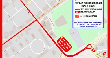Strada Termele Romane, închisă mâine circulației! Se asfaltează carosabilul și stațiile RATC din zona Poarta 2! - 3