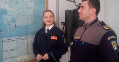 Studenți ai Academiei "Alexandru Ioan Cuza", în practică la Garda de Coastă - 2