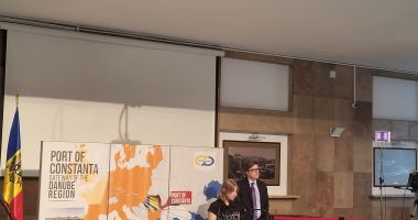 Situația privind transportul cerealelor din Ucraina, dezbătută în Portul Constanța de înalți demnitari - 4