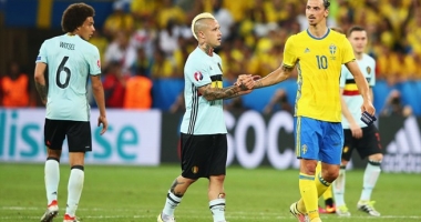 Galerie foto. Ultimul meci pentru Zlatan Ibrahimovic în tricoul Suediei - 4