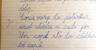REVOLTĂTOR! Elev notat cu "SUFICIENT", pentru că a scris ... corect
