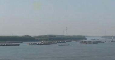 Portul Sulina este blocat de zeci de nave ucrainene încărcate cu marfă