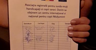 Stire din Social : Doi bărbați care se prefăceau că sunt surdo-muți și solicitau bani,  prinși de polițiștii locali