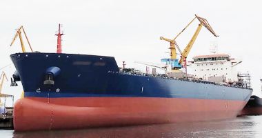 Stire din Economie : SNC a lansat la apă cel de-al treilea tanc de produse petroliere și chimice de 40.000 tdw