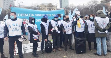 Stire din Cultură-Educație : 500 de sindicaliști din învățământ protestează. Mai interesează pe cineva?