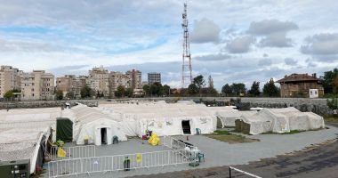 Stire din Social : Spitalul Modular din zona stadionului Portul, cu lacătul pe uşi! "Se află în conservare"