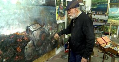 Stire din Cultură-Educație : Pictura, modalitate de a ieși din tumultul cotidian. Artistul Marian Teletin, maestrul care transmite terapia prin culoare