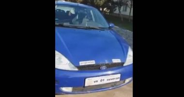 Stire din Eveniment : Cu permisul suspendat, prins conducând o mașină cu plăcuțe pe care scria "Suveran". REACȚIA SA, INCREDIBILĂ!
