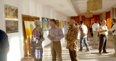 Stire din Diverse : Operele realizate în tabăra de pictură de la Medgidia, expuse la spitalul din localitate