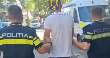 Stire din Eveniment : Tânăr extrem de periculos, urmărit pentru tentativă de omor asupra unui polițist, a fost prins de autorități