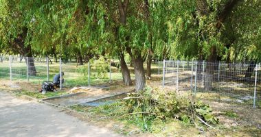 Stire din Social : Țarc special amenajat pentru câini, în Parcul Tăbăcărie